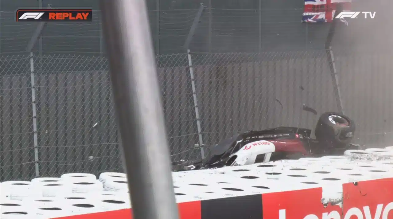 acidente Fórmula 1 hoje