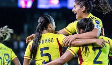 Colômbia e Argentina feminino