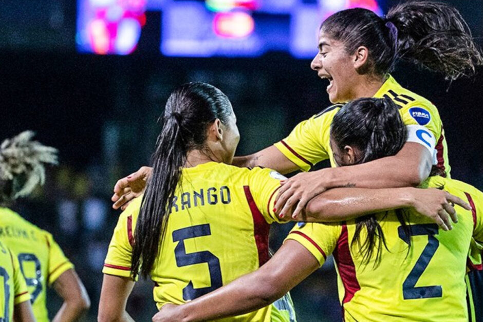 Colômbia e Argentina feminino