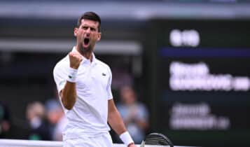 Djokovic em Wimbledon 2022 hoje