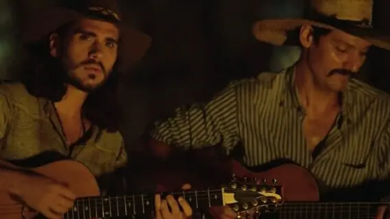 Filho de Almir Sater em Pantanal canta Trem do Pantanal e emociona