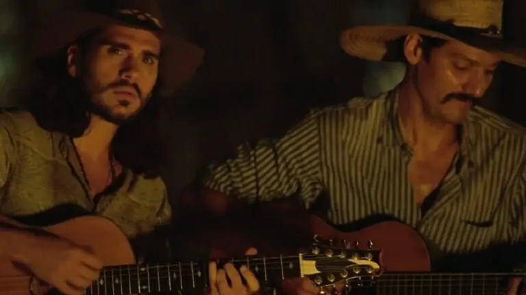 Filho de Almir Sater em Pantanal canta Trem do Pantanal e emociona