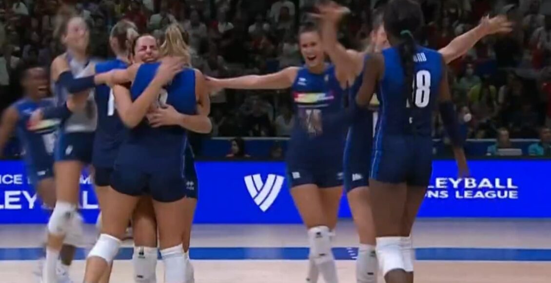 Liga das Nações vôlei feminino 2022