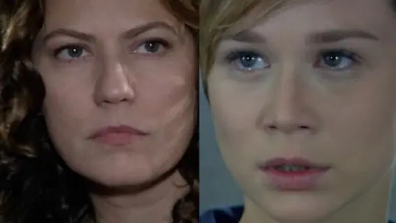 Lara descobre a verdade sobre Flora quando em A Favorita