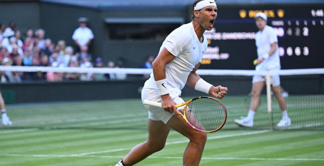 Nadal em Wimbledon 2022 hoje