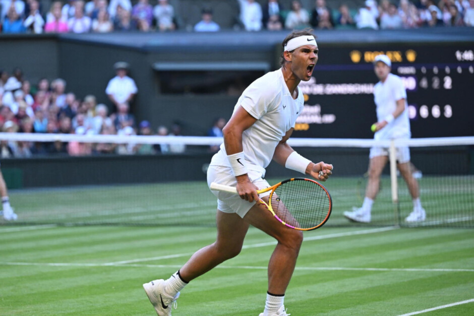 Nadal em Wimbledon 2022 hoje