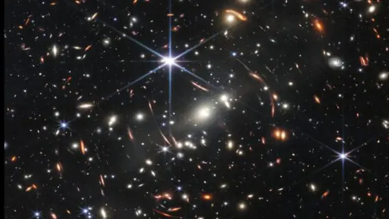 Telescópio espacial James Webb da NASA revela galáxias antigas