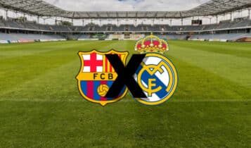 Onde vai passar Barcelona x Real Madrid