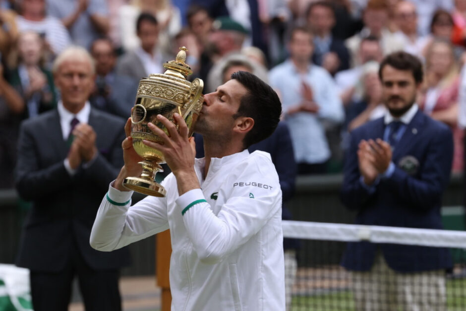Premiação de Wimbledon 2022