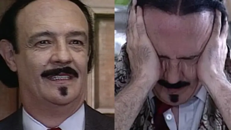 Quando Cornélio descobre traição de Dinorá em O Cravo e a Rosa