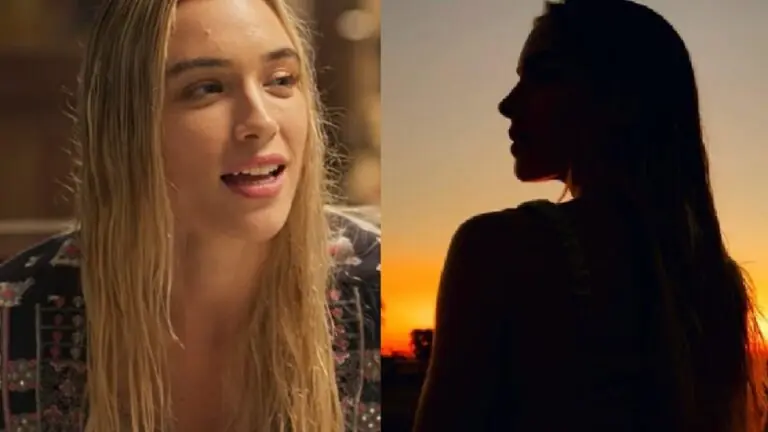 Quem é a loira que aparece em Pantanal; Marcela Fetter vive jornalista