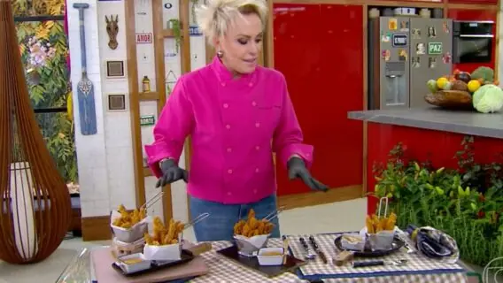 Receita do petisco de frango picante da Ana Maria Braga
