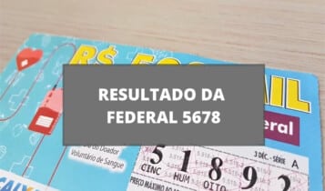 Resultado da loteria Federal 5678