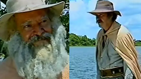 Zé Leôncio encontra o Velho do Rio: como foi momento em 1990