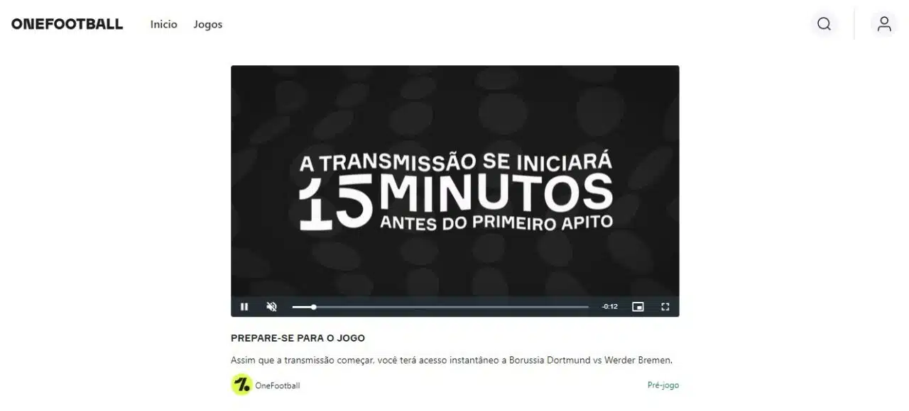 Onde assistir jogo do Borussia Dortmund hoje 