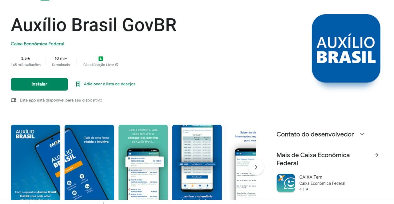 App Auxilio Brasil