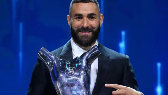 Benzema melhor jogador: craque é eleito melhor UEFA na temporada