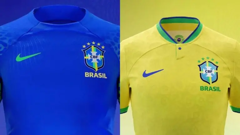 FOTOS: CBF divulga camisa do Brasil na Copa do Mundo 2022