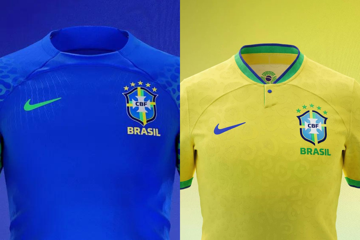 FOTOS: CBF divulga camisa do Brasil na Copa do Mundo 2022