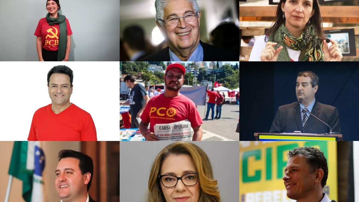 candidatos a governador do Paraná 2022