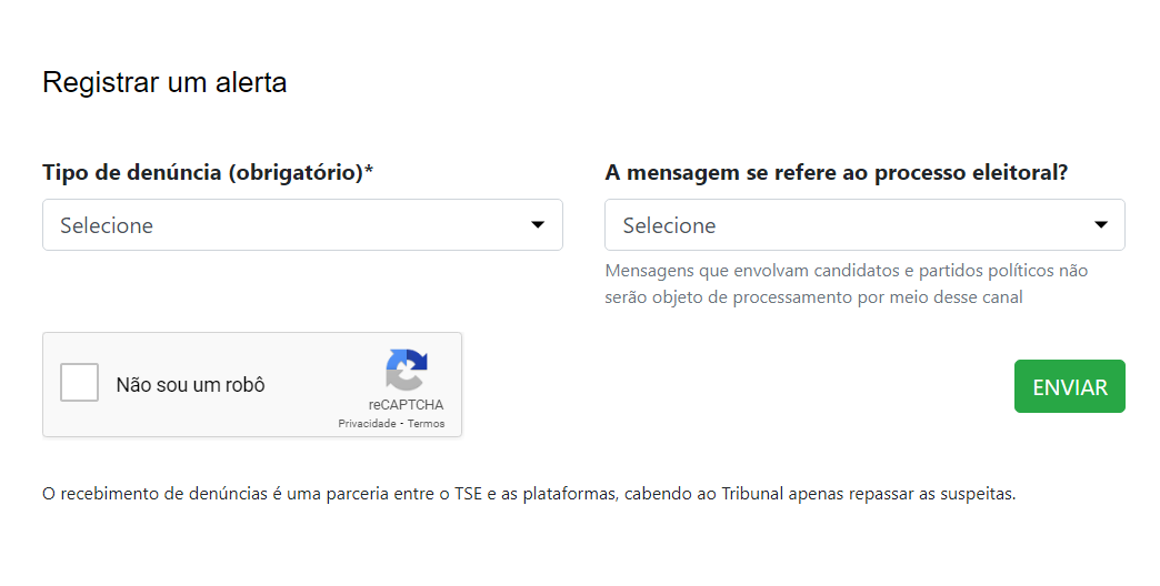 Como denunciar fake news