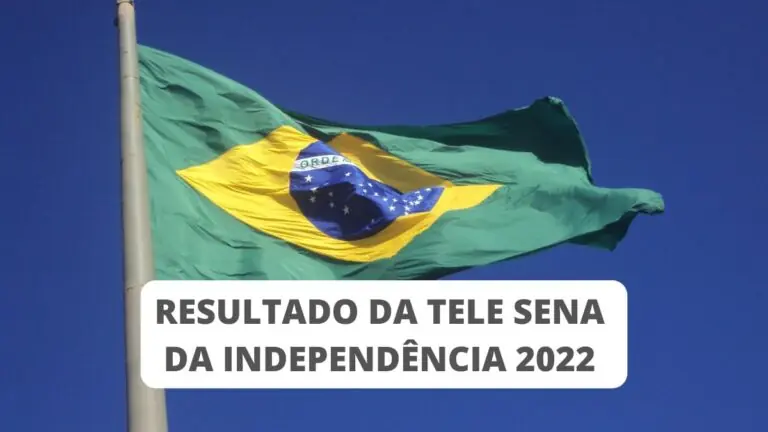 Veja o 1º resultado da Tele Sena de Independência 2022
