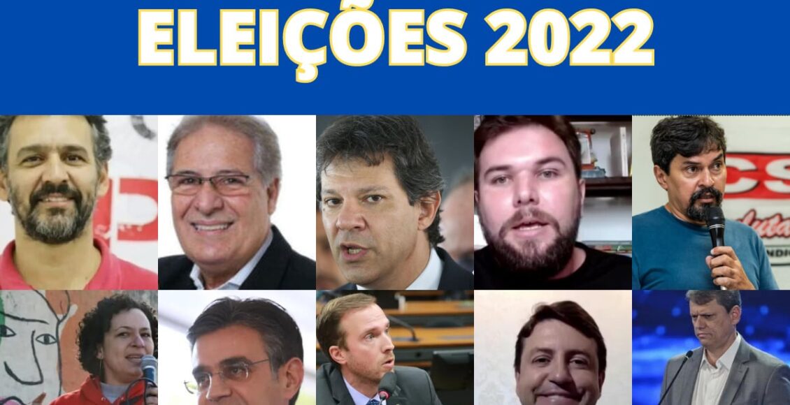 candidatos a governador SP 2022