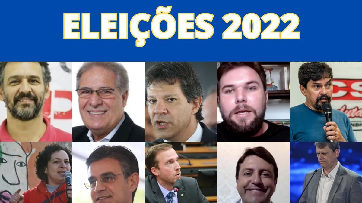 candidatos a governador SP 2022