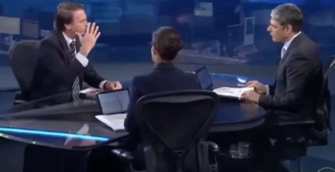 Horário Bolsonaro no Jornal Nacional