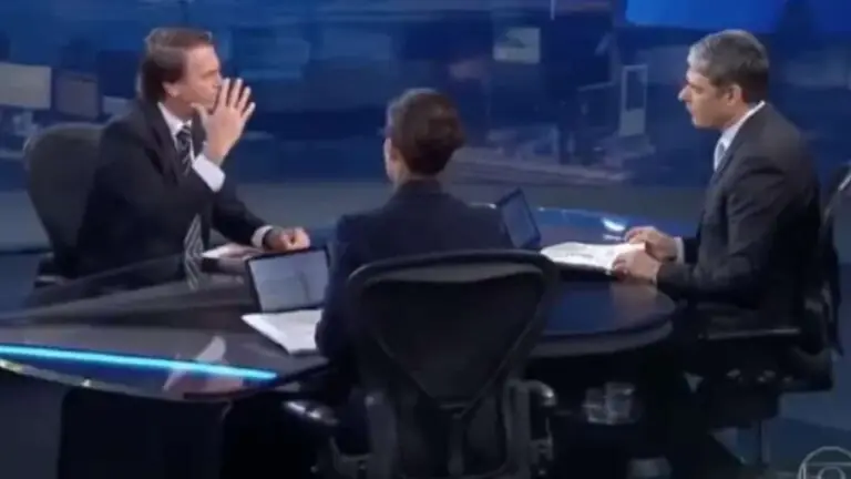Horário Bolsonaro no Jornal Nacional e como ver a entrevista hoje