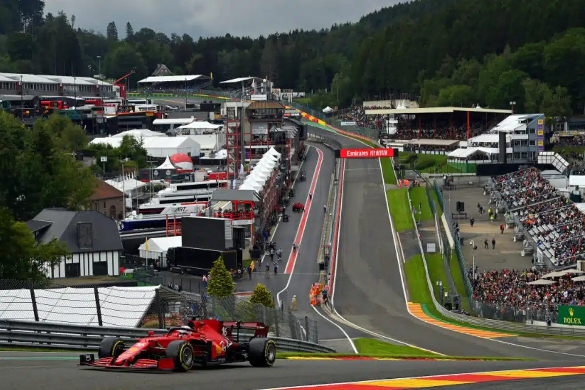 Horários do GP da Bélgica