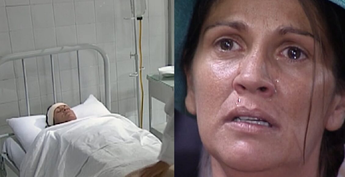 Joana na novela O Cravo e a Rosa