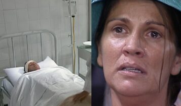 Joana na novela O Cravo e a Rosa