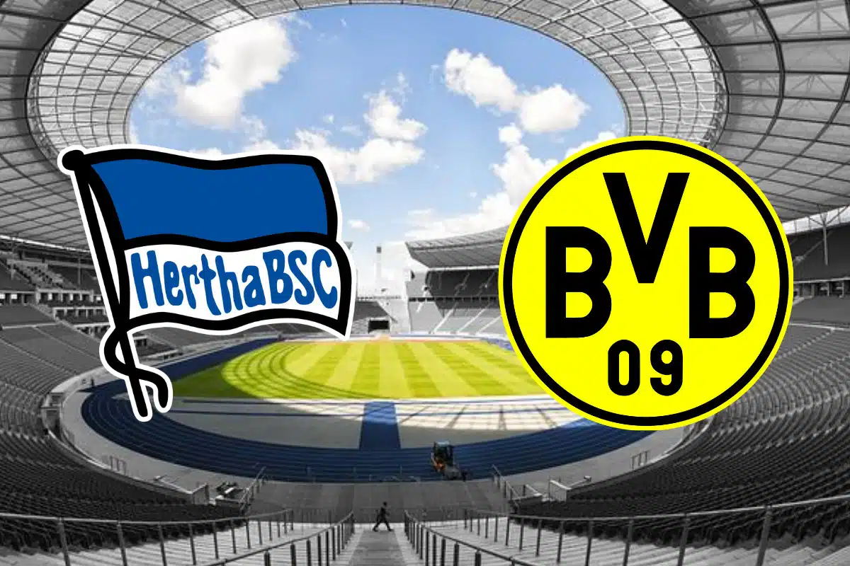 Onde assistir Hertha Berlin x Borussia Dortmund