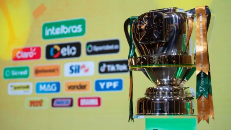 Premiação da Copa do Brasil 2022 na semifinal