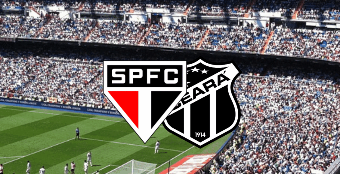 Qual canal vai passar São Paulo x Ceará hoje