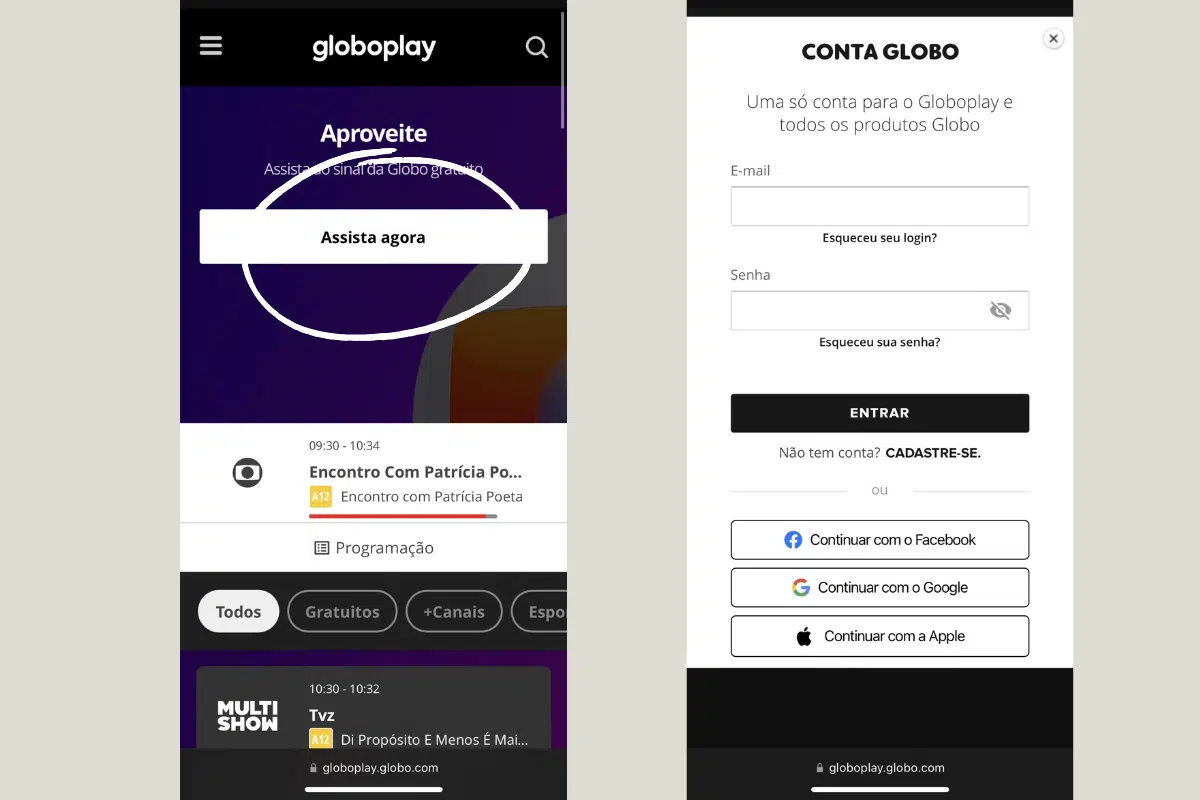 Qual jogo vai passar na Globo hoje