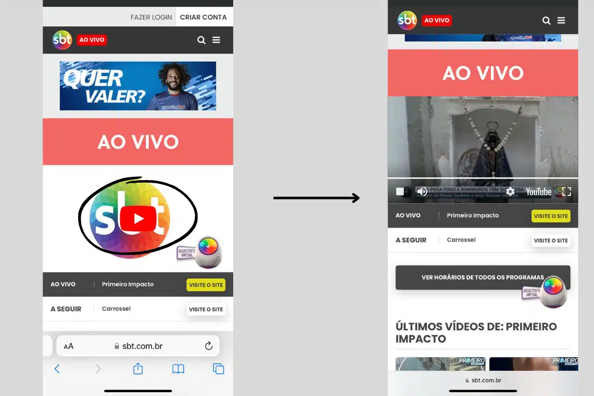 Qual jogo vai passar no SBT hoje