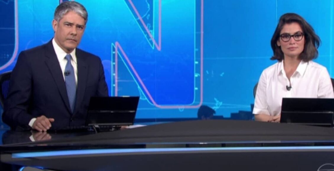 Que horas começa o Jornal Nacional hoje