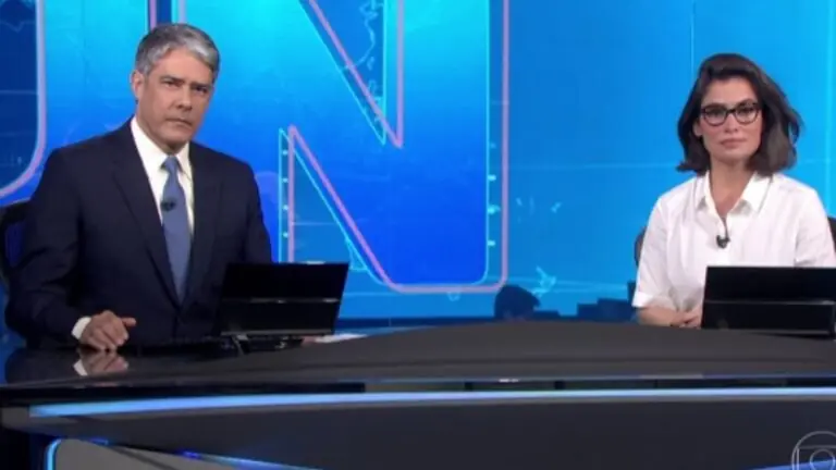 Que horas começa o Jornal Nacional hoje com Bolsonaro?