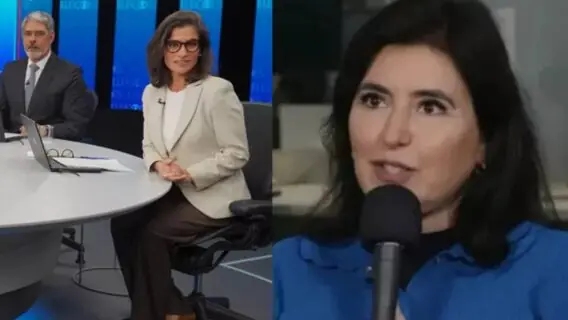 Que horas começa o Jornal Nacional hoje com Simone Tebet