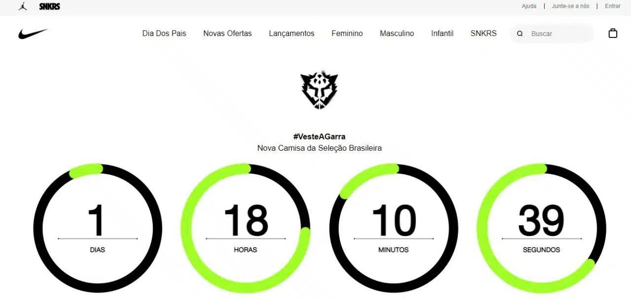 Camisa da Seleção Brasileira na Copa 2022