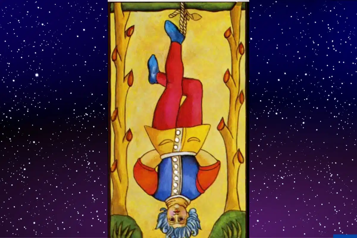o enforcado carta de tarot