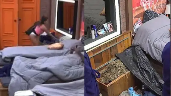 A Fazenda 2022: Ingrid joga esterco em pertences de Vini e causa confusão