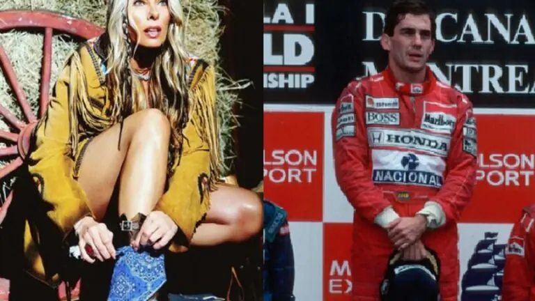 Adriane Galisteu A Fazenda usa presente de Ayrton Senna