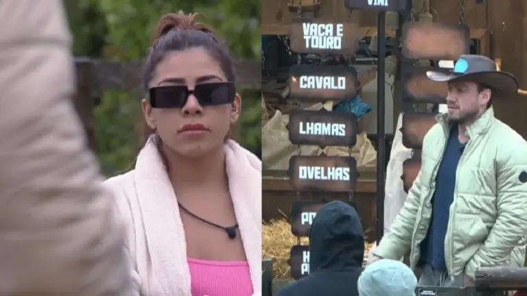 Divisão de tarefas de A Fazenda 14: após briga, Vini coloca Ingrid no lixo