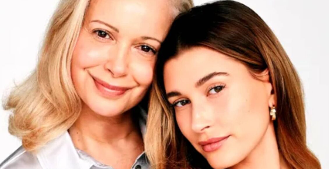 mãe hailey bieber