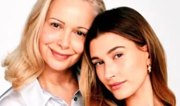 mãe hailey bieber