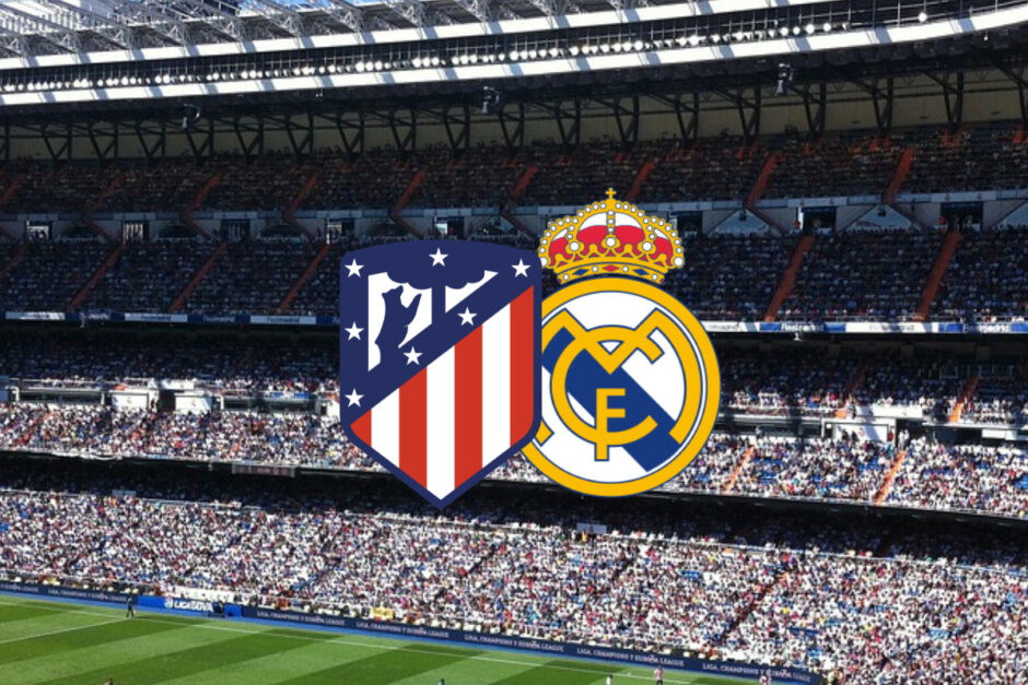 Onde vai passar Atlético de Madrid e Real Madrid hoje