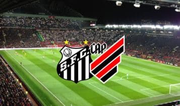 Onde vai passar Santos e Athletico PR hoje